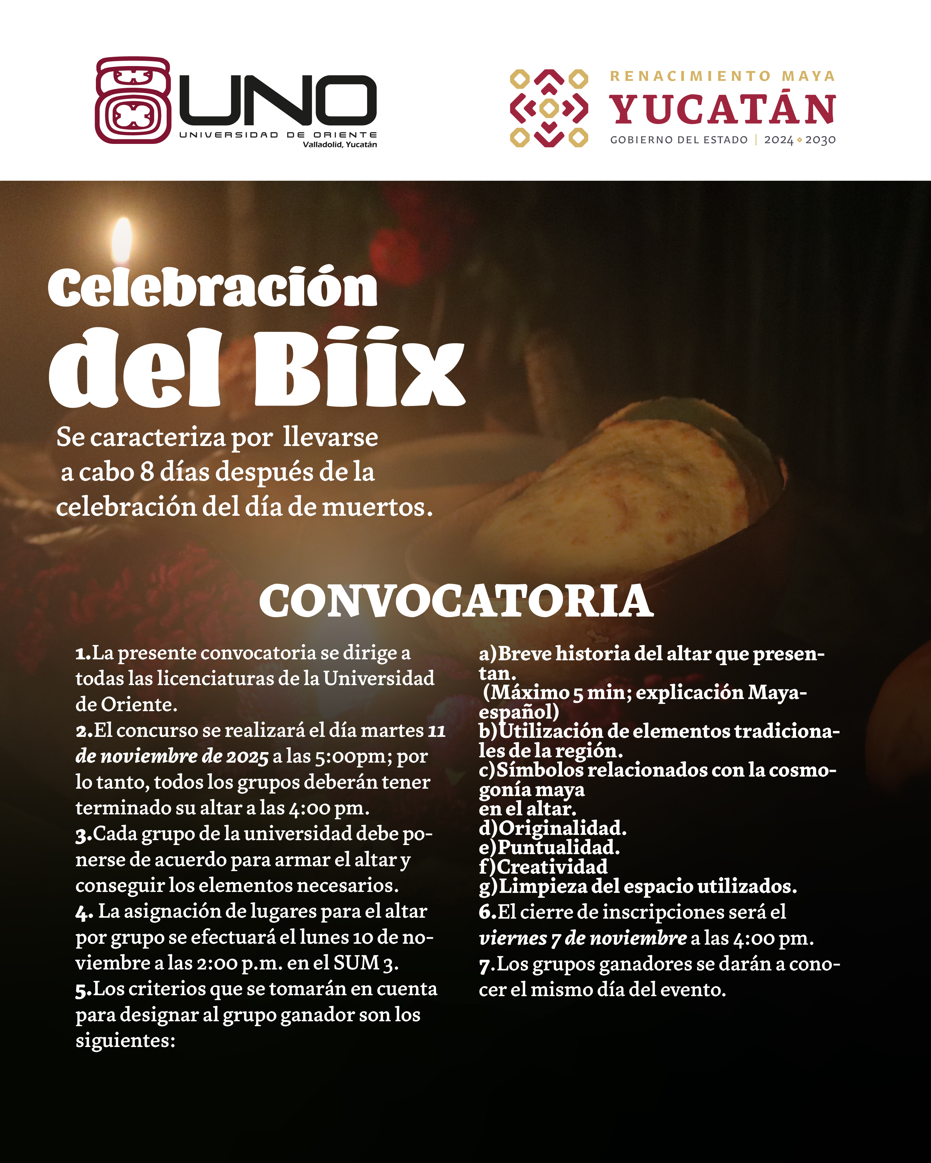Convocatoria Celebración del BIIX